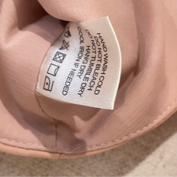 Revolve Song of Style Eunice Ruched Cinched Waist Corset Top in Blush XS - Picture 8 of 10